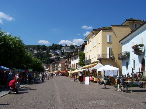 Lake Maggiore Ascona The Piazza The Piazza